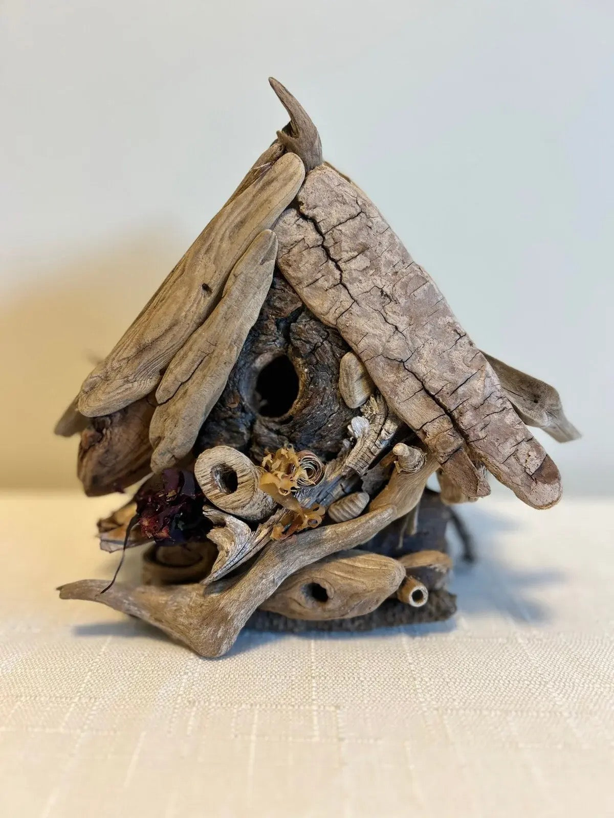 Driftwood Bird Houses